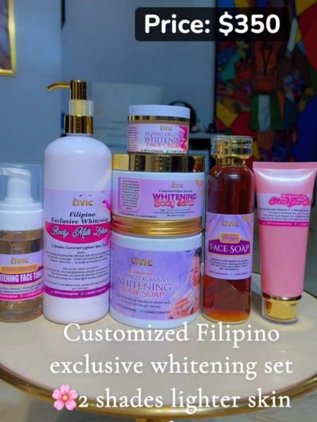 Customized Filipino Exclusive Whitening Set