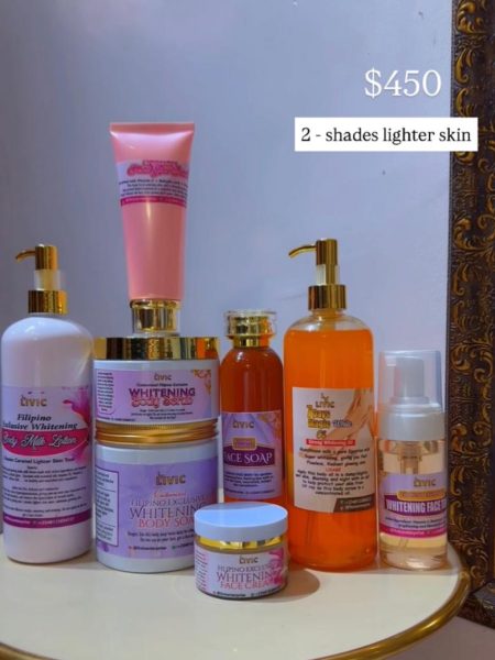 Customized Filipino Exclusive Extra Whitening Set